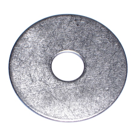 Midwest Fastener Fender Washer, For Screw Size 1/2" , 18-8 Stainless Steel Plain Finish, 50 PK 07583